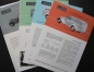 Preview: Mercedes-Benz Lueg Karosserien Modellprogramm 1955 Automobilprospekt-Mappe (6920)